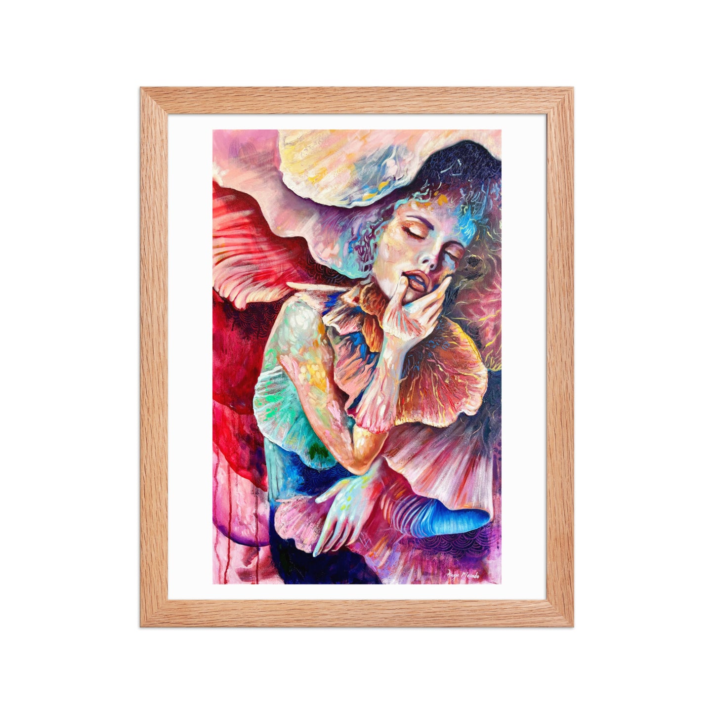 Flowing Pulse - Fine Art Framed Print