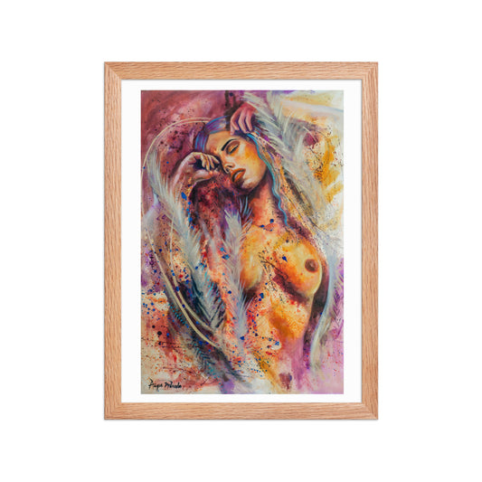 Crimson Sky - Framed Fine Art Print