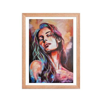 Just me - Framed Fine Art Print